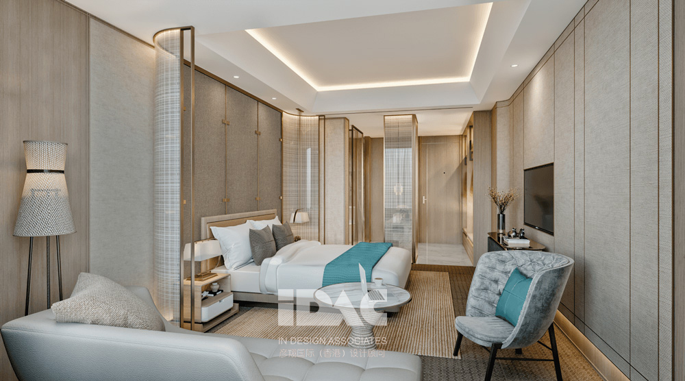 酒店行政房設(shè)計效果圖