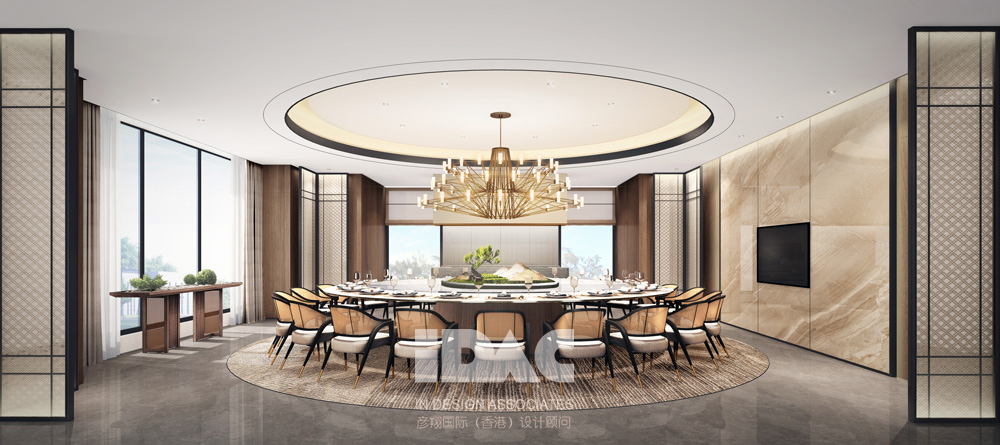 宴會包間設(shè)計效果圖